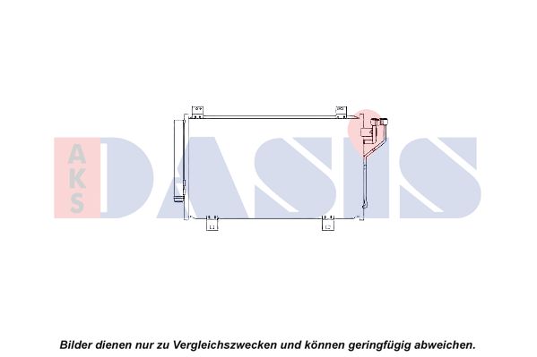 AKS DASIS Kondensaator,kliimaseade 112043N